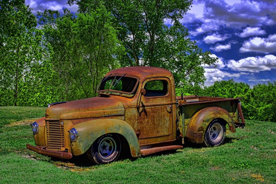 1946 International Pickup Truck Photograph by Tim McCullough