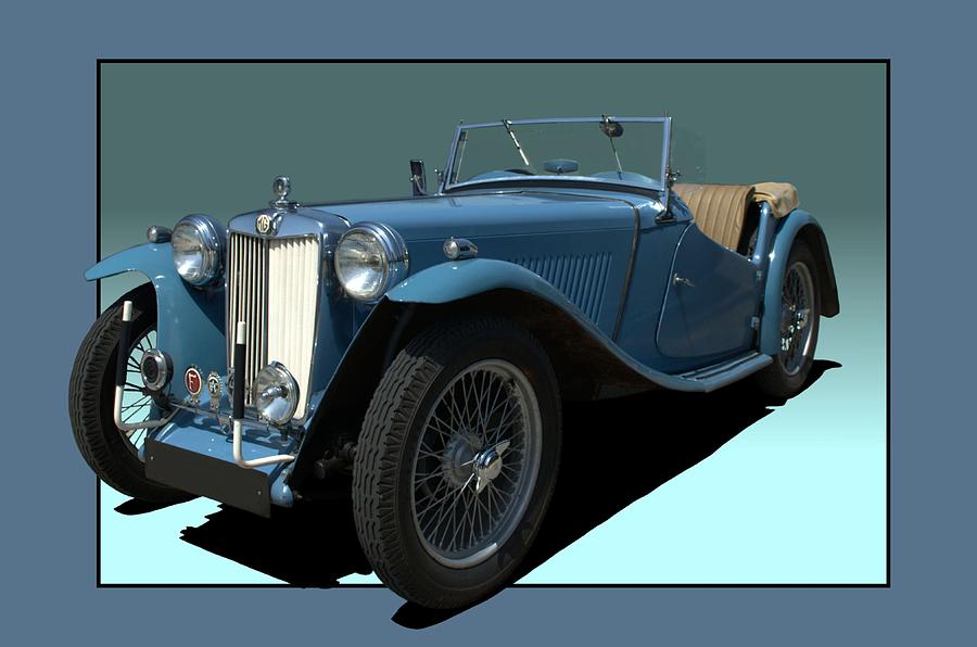 1946 MG TC Roadster Photograph by Tim McCullough