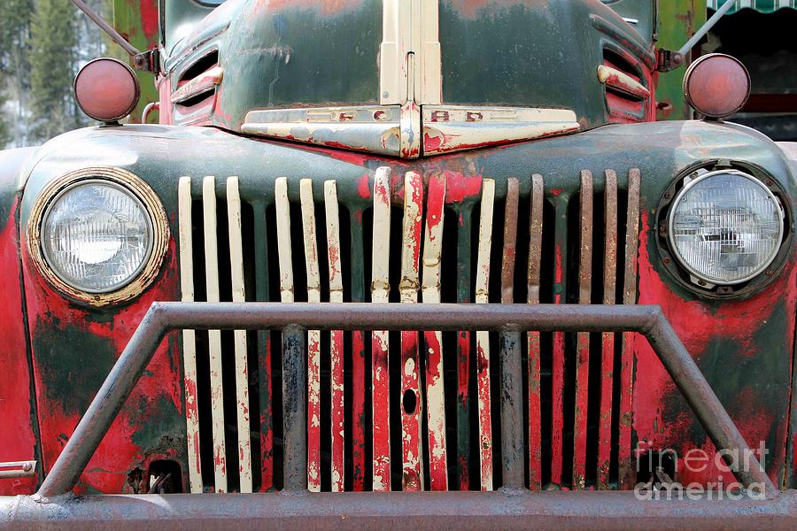 1946 Vintage Ford Truck Photograph by Fiona Kennard