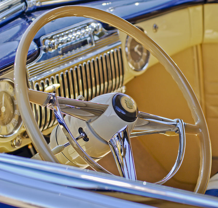 1956 Cadillac Steering Wheel By Linda Phelps, 42% OFF