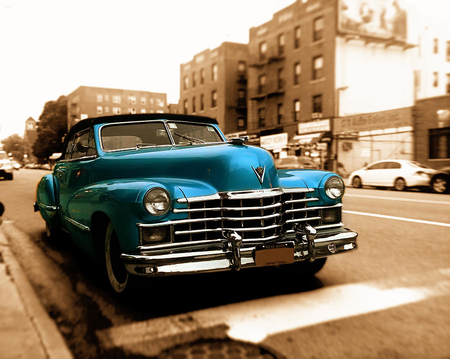 1947 Cadillac Convertible Photograph by Jon Woodhams