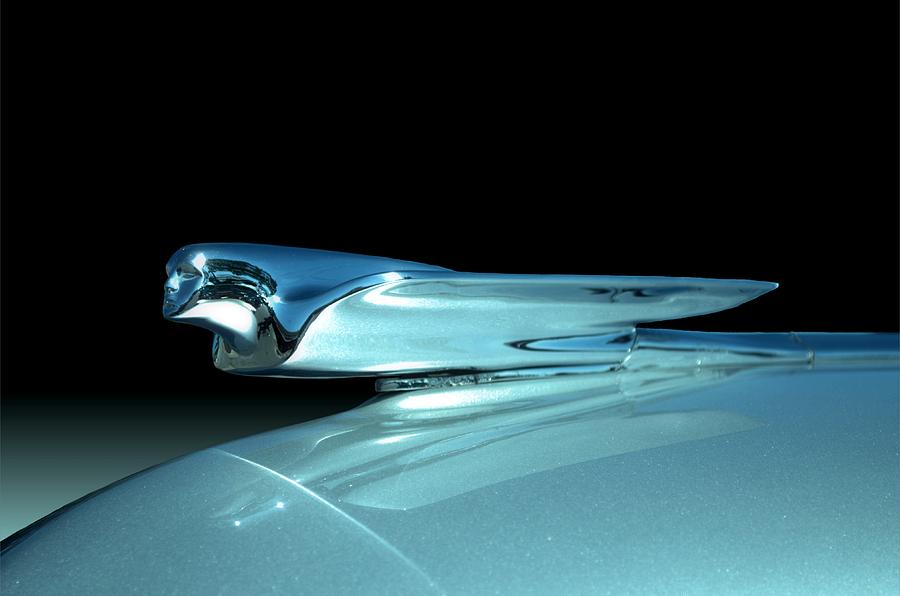 1947 Cadillac Hood Ornament Photograph by Tim McCullough