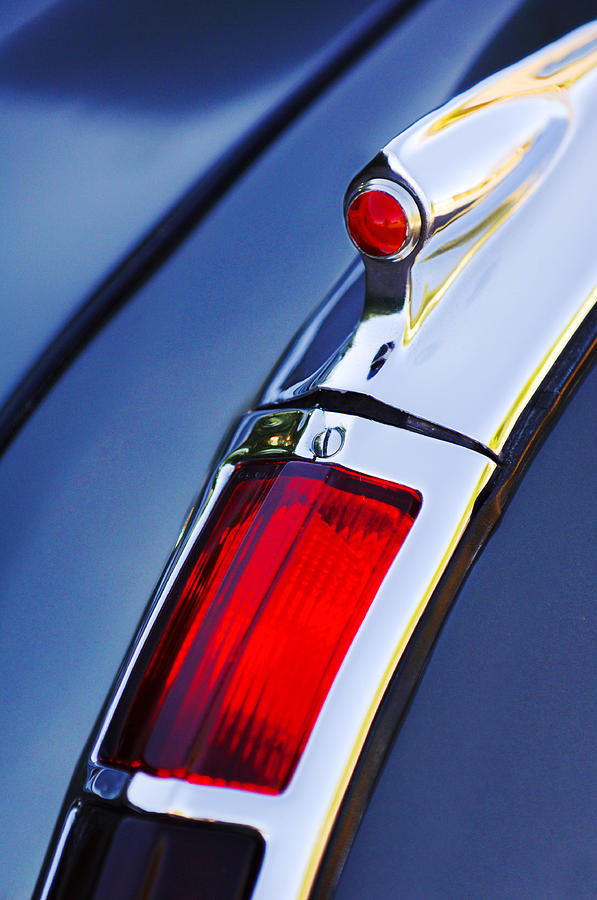 1947 Cadillac Model 62 Coupe Taillight  Photograph by Jill Reger
