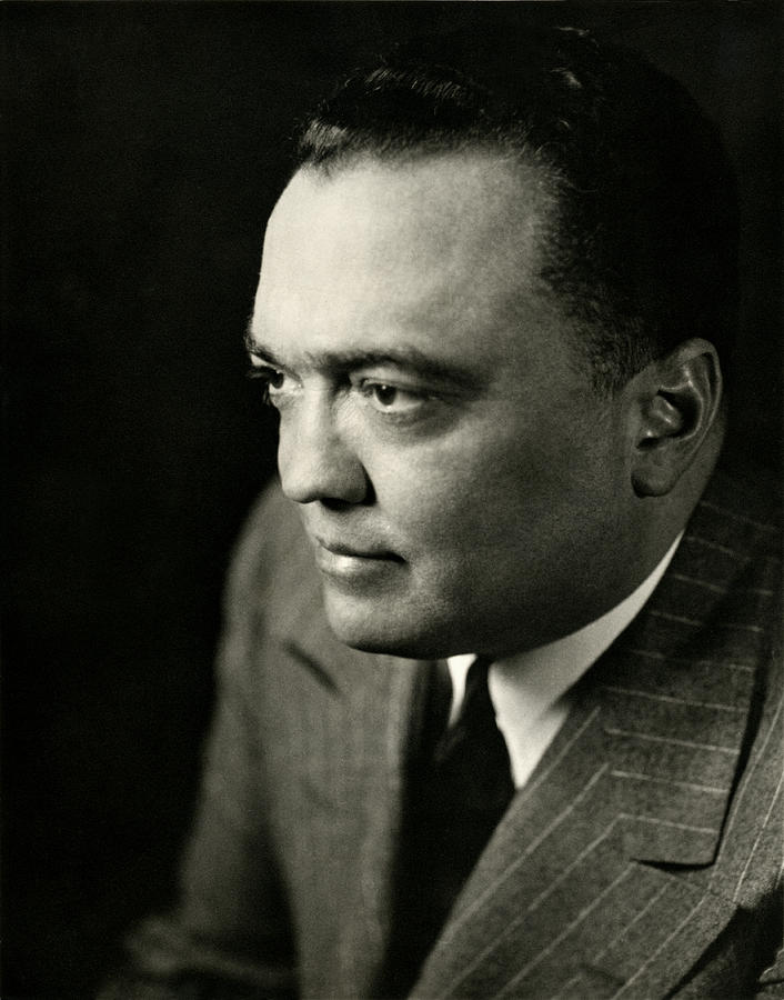 1947 FBI Director J. Edgar Hoover Photograph by Historic Image
