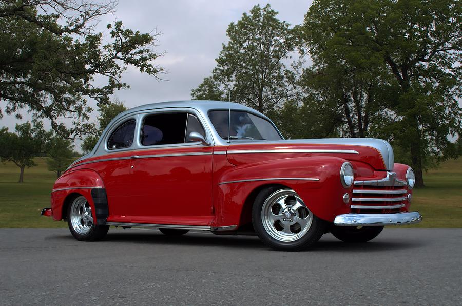 1947 Ford Coupe Hot Rod Photograph by Tim McCullough