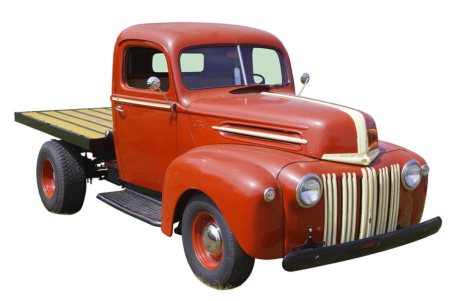 1947 Ford Flat Bed Pickup Truck Photograph by Keith Webber Jr
