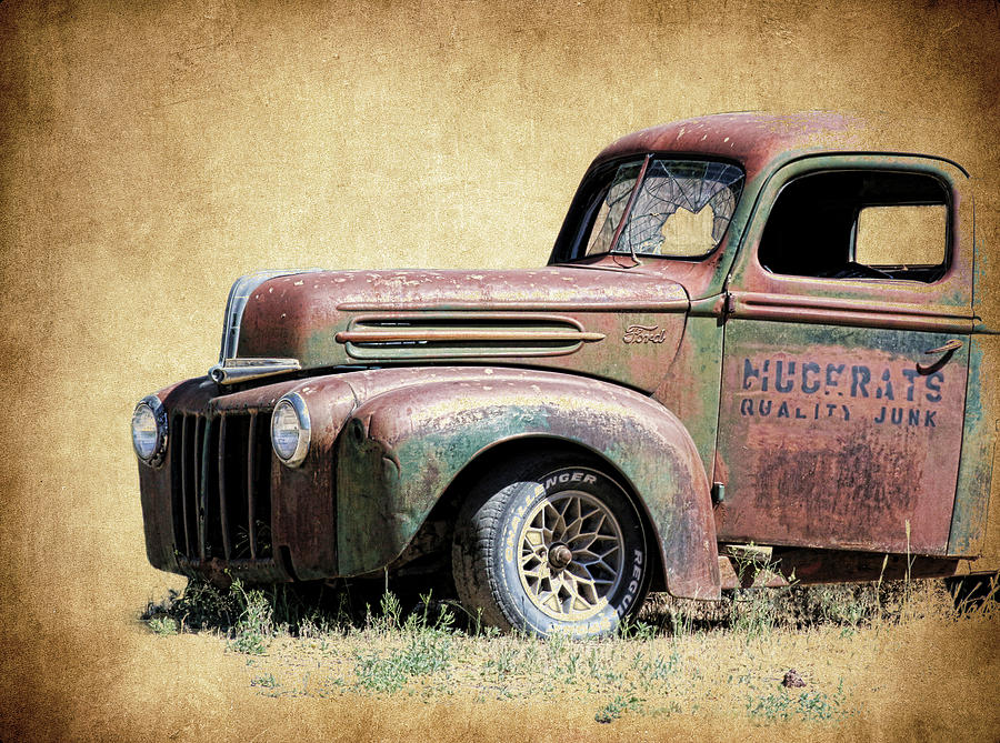 1947 Ford Shop Truck Photograph by Steve McKinzie