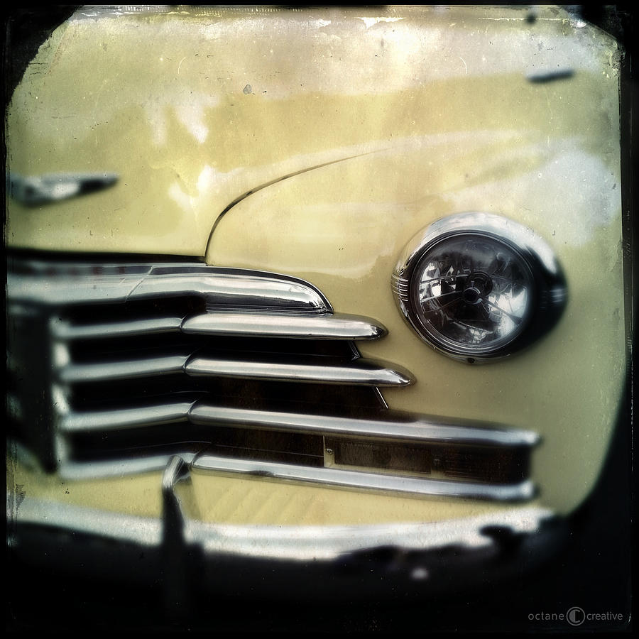 1947 Yellow Chevrolet Photograph by Tim Nyberg