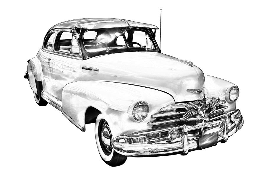 Chevrolet Fleetmaster 1947, Auto Poster