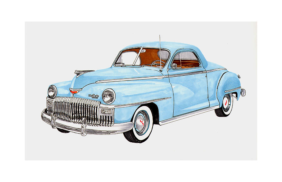 1948 DeSoto Business Coupe Painting by Jack Pumphrey