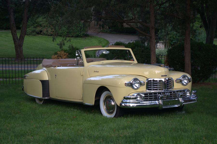 1948 Lincoln Continental Convertible Photograph by Tim McCullough
