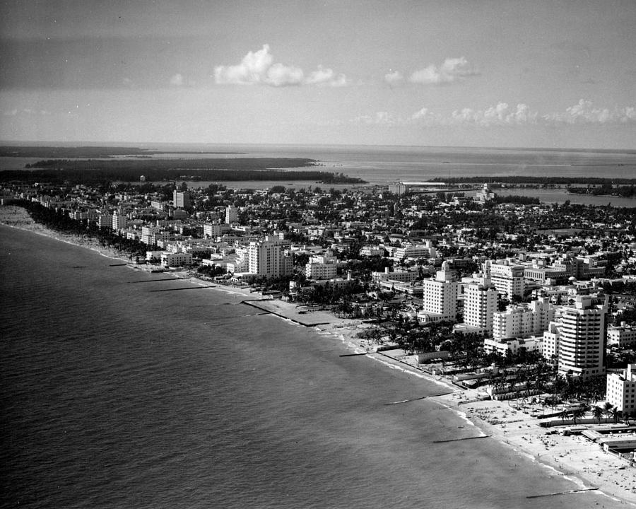 1948 Miami Beach Florida Photograph by Retro Images Archive