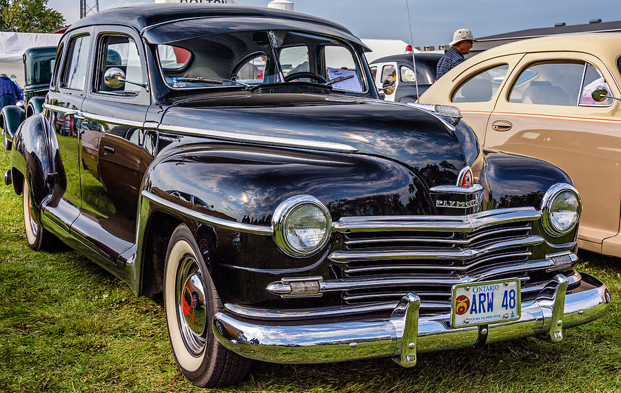 1948 Plymouth Special Deluxe Coupe  Photograph by Steve Harrington