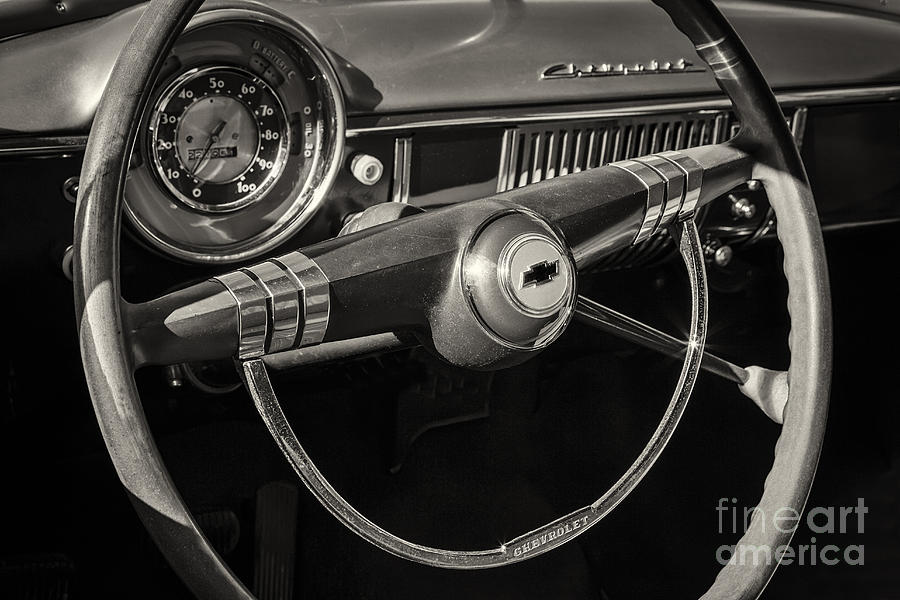 1949 Chevrolet Dash Photograph by Dennis Hedberg