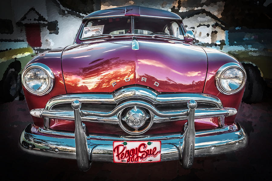 1949 Ford 2 Door Custom Photograph by Rich Franco - Fine Art America