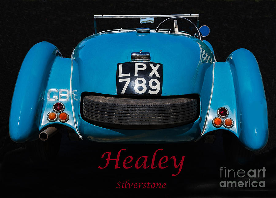1949 Healey Silverstone Photograph by Mitch Shindelbower