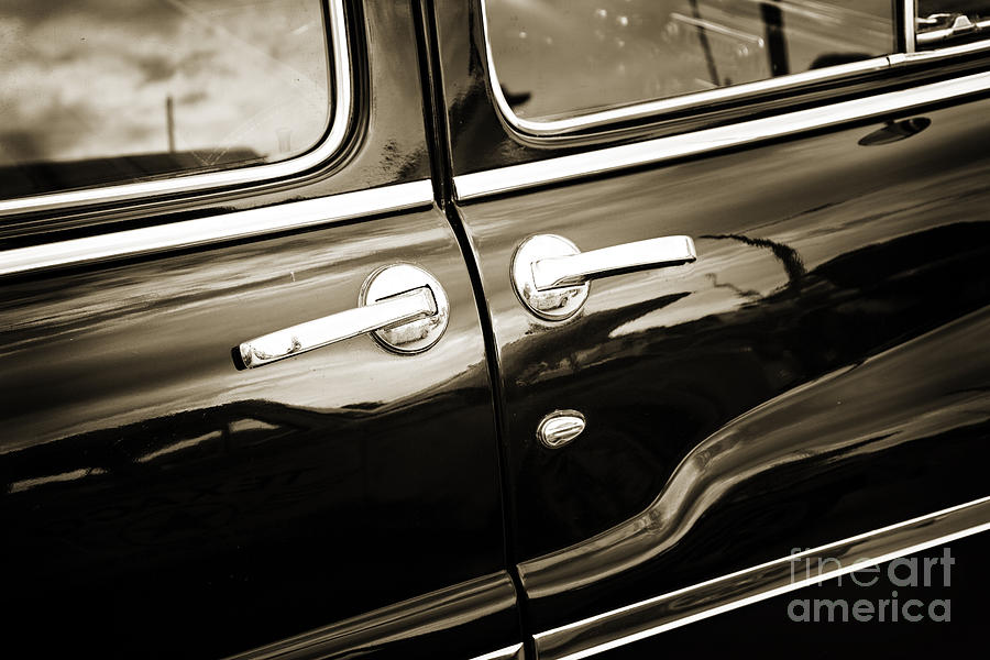 1949 Mercury Classic Car Suicide Doors in Sepia 3201.01 Photograph by M K Miller