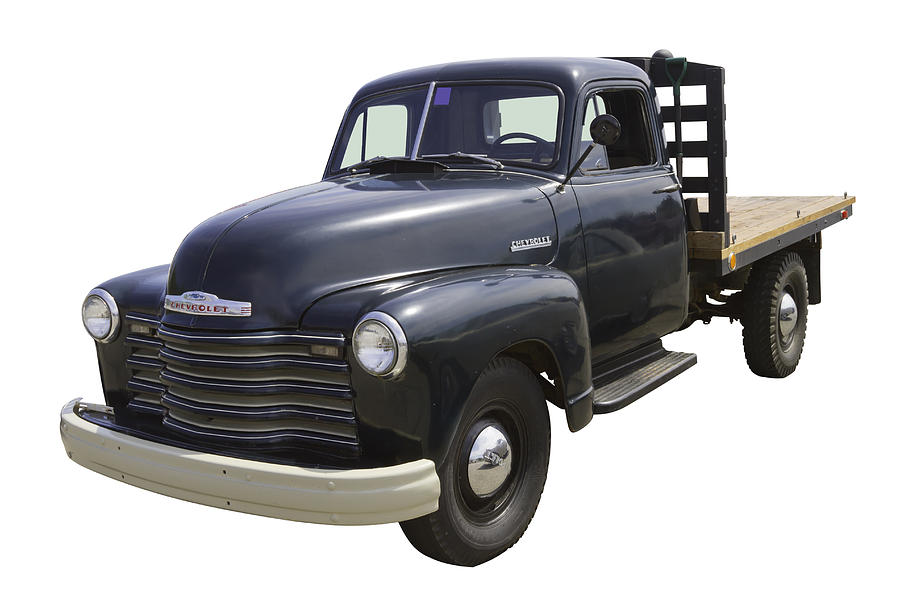 1950 Chevrolet Flat Bed Pickup Truck Photograph by Keith Webber Jr