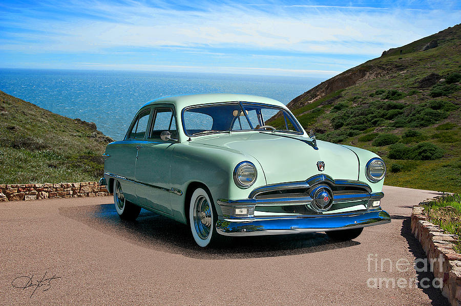 1950 Ford Custom Deluxe Coupe Photograph