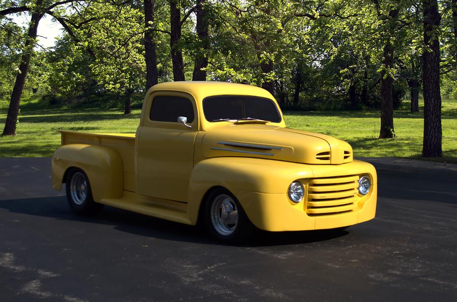 1950 Ford F1 Pickup Truck Photograph by Tim McCullough