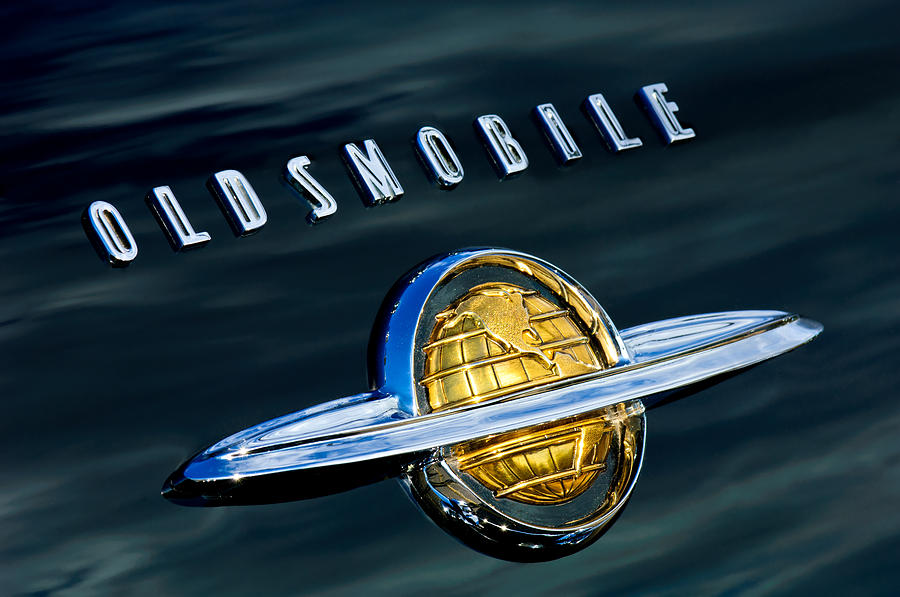 1950 Oldsmobile 88 Emblem Photograph by Jill Reger