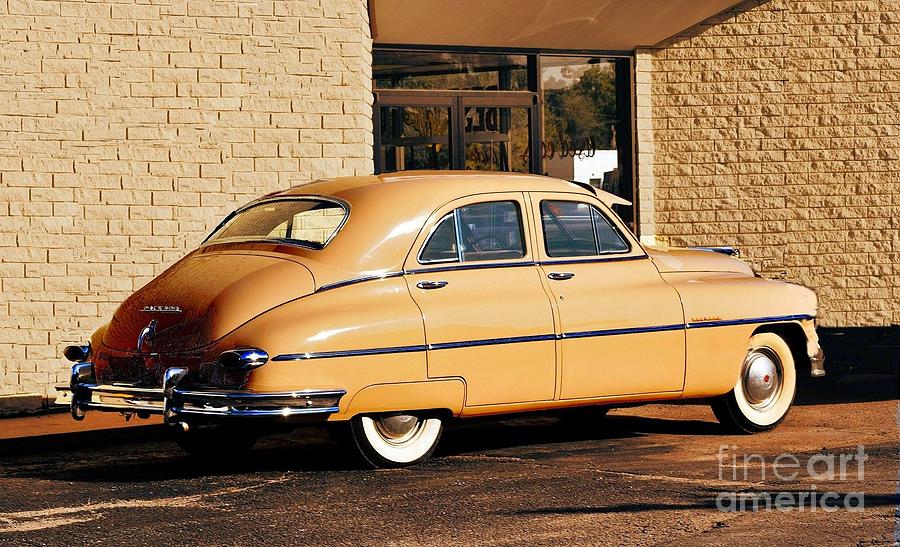 1950 Packard in Sepia Photograph by Janette Boyd