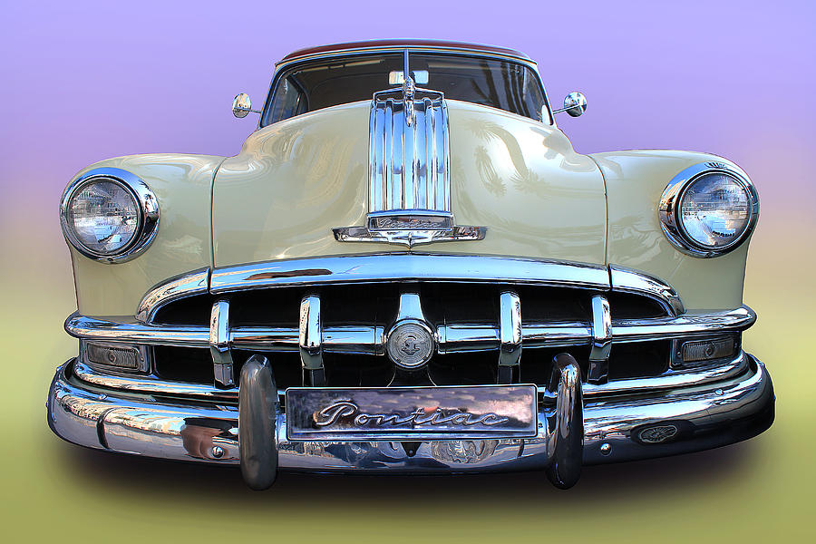 1950 Pontiac Chieftain Silver Streak Photograph by Radoslav Nedelchev