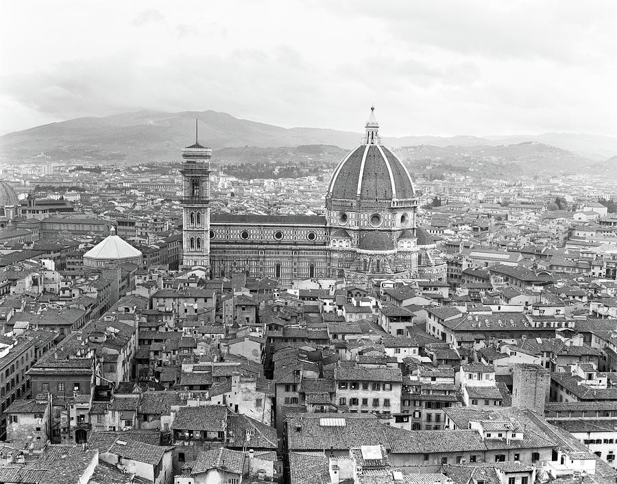 1950s Cathedral Santa Maria Del Fiore Photograph by Vintage Images ...