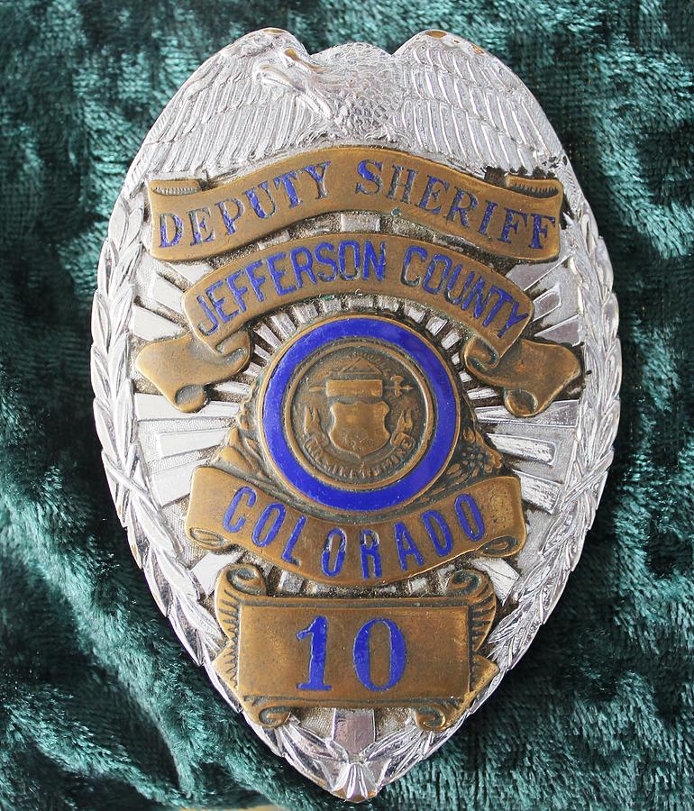 1950s Deputy Sheriff Badge Photograph by Steven Parker