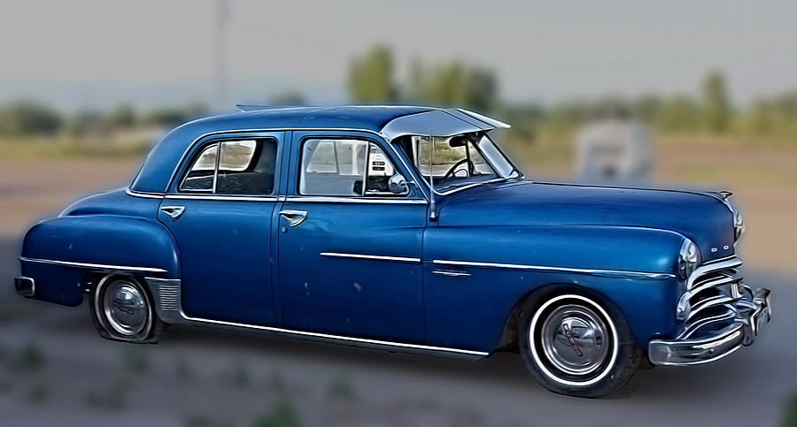 1950s Dodge Car  Photograph by Cathy Anderson