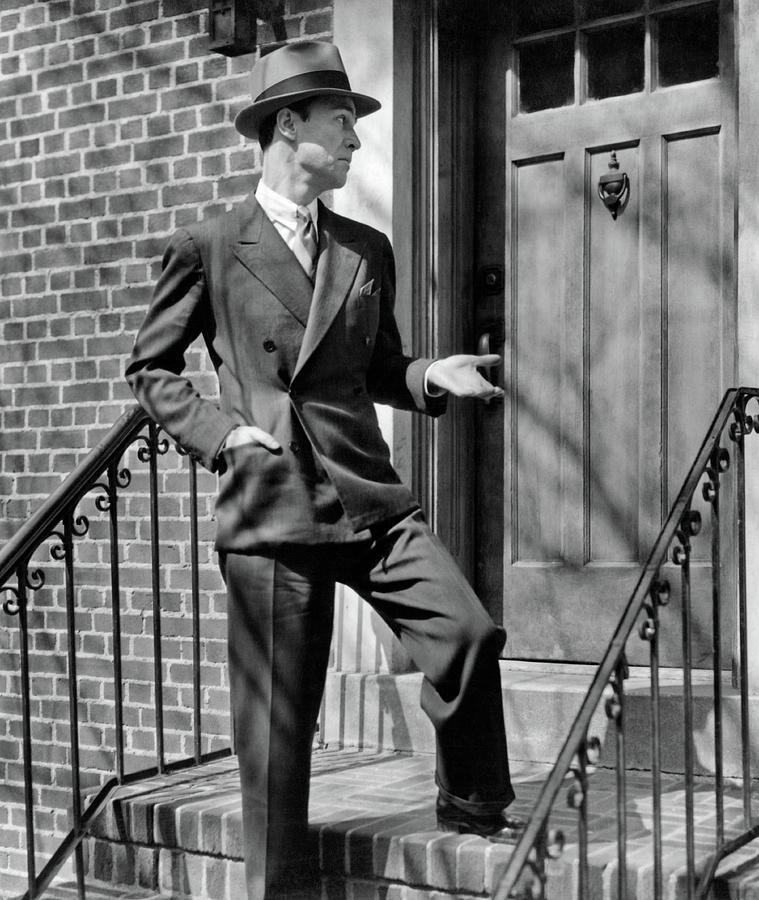 1950s Man Suit Tie Hat Salesman Photograph by Vintage Images - Fine Art ...