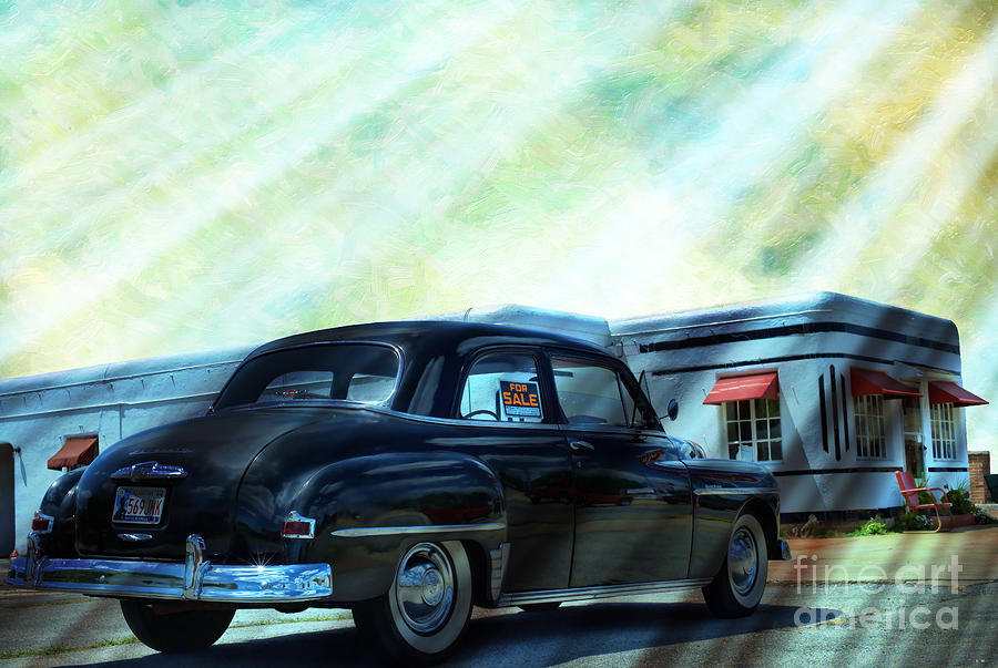 Transportation Photograph - 1950s Plymouth Special Deluxe by Liane Wright