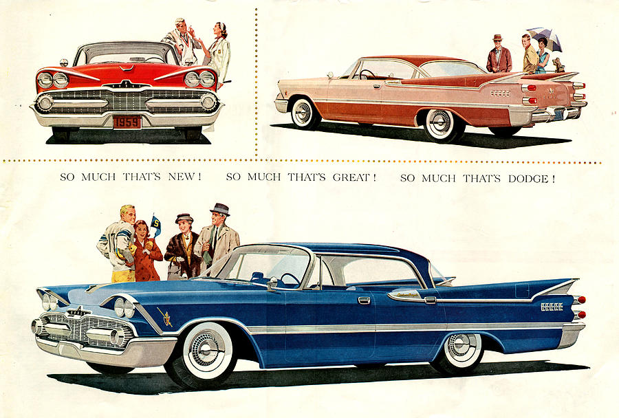 1950s Usa Dodge Magazine Advert Photograph by The Advertising Archives ...