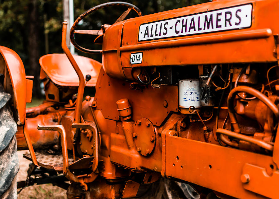 1950s-Vintage Allis-Chalmers D14 Tractor Photograph by Jon Woodhams