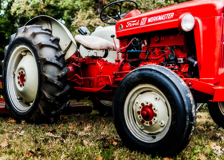 1950s-Vintage Ford 601 Workmaster Tractor Photograph by Jon Woodhams