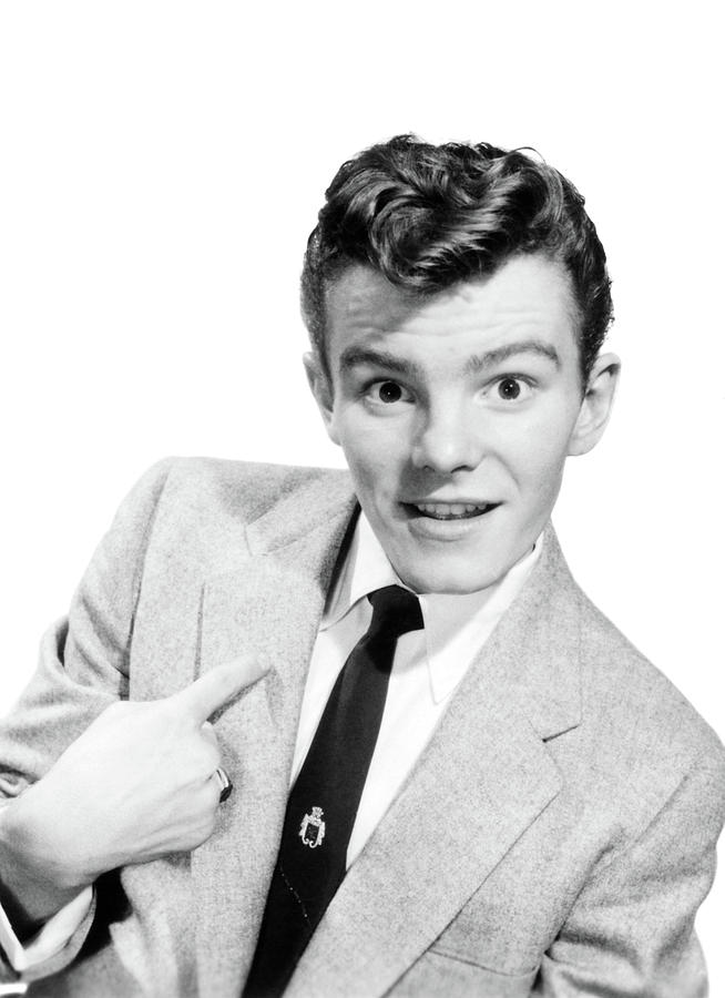 1950s Young Teenage Man Wearing Suit Photograph By Vintage Images