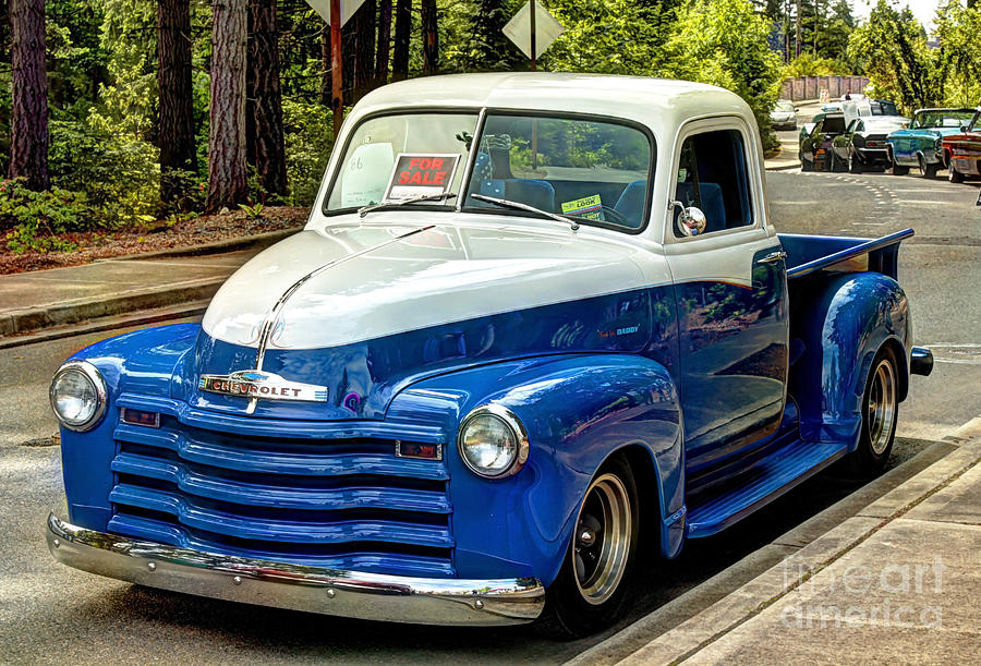 1951 Chevy Truck Photograph by Chris Anderson