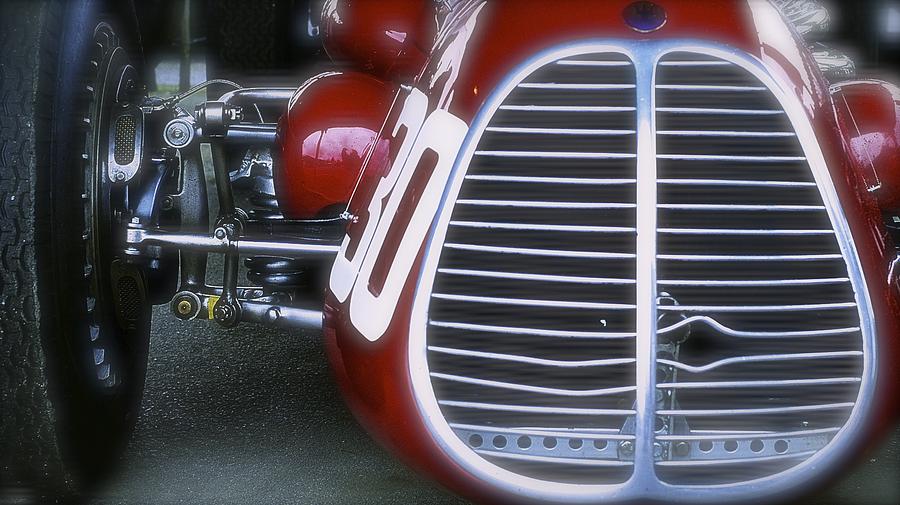 1951 Maserati A6GCM Front Grill Photograph by John Colley