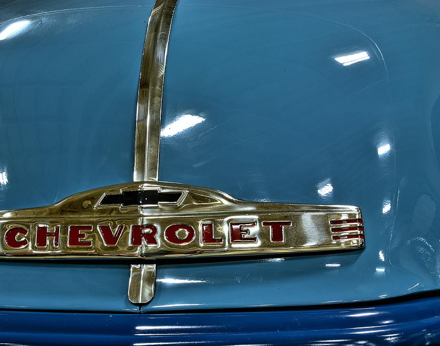 1952 Chevrolet Pickup Hood Photograph by Michael Gordon | Pixels