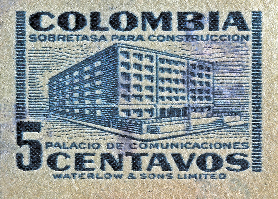 1952 Columbian Stamp Photograph by Bill Owen