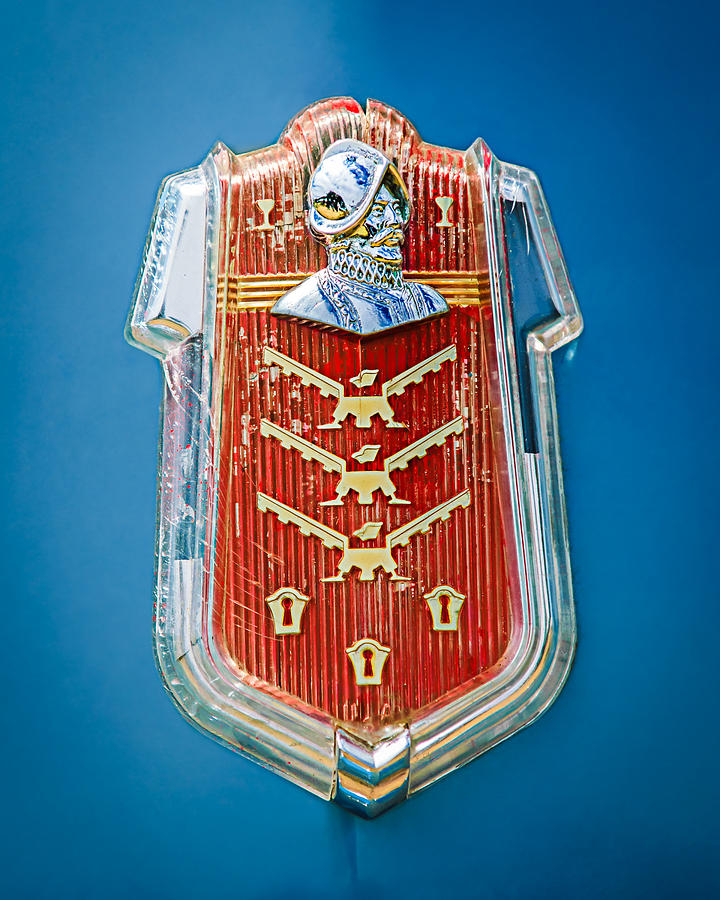 1952 Desoto Emblem Photograph by Jill Reger