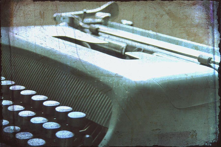 1952 Olivetti Typewriter Photograph by Georgia Clare