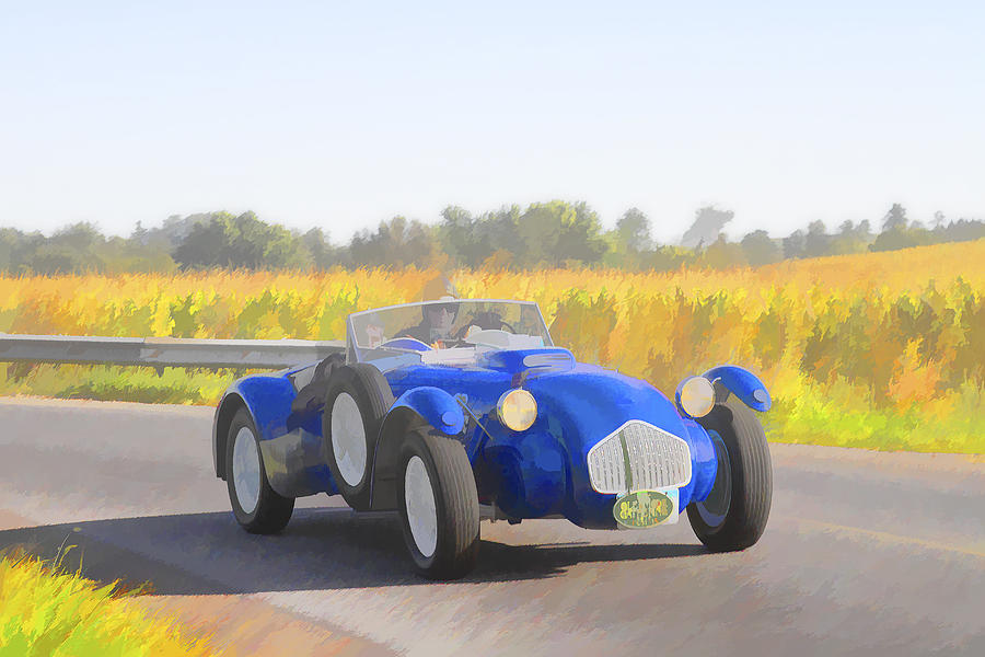 1953 Allard J2X roadster Photograph by Jack R Perry