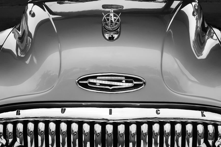 1953 Buick Hood Ornament - Emblem Photograph by Jill Reger