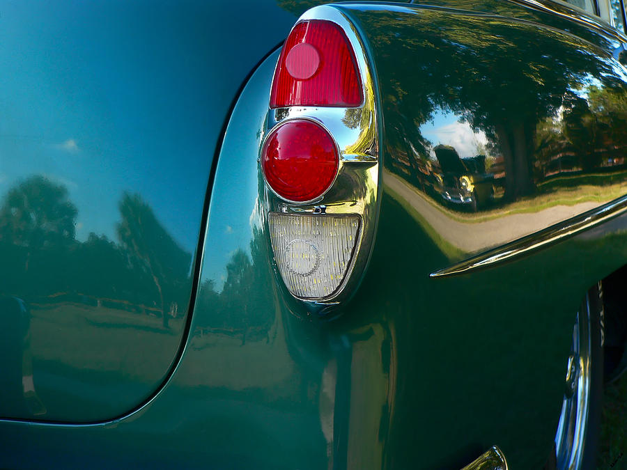 1953 Chevy 210 Reflection Photograph by Kathy K McClellan