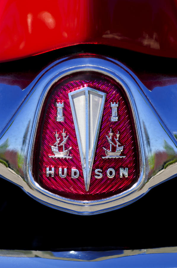 1953 Hudson Hornet Emblem 2 Photograph by Jill Reger