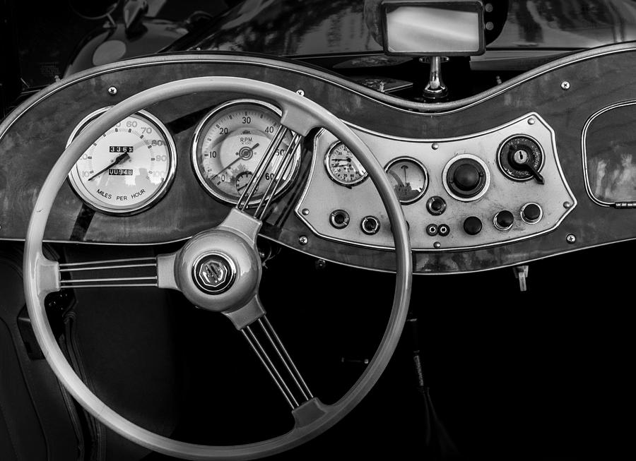 1953 MG Dash Photograph by Roger Lapinski