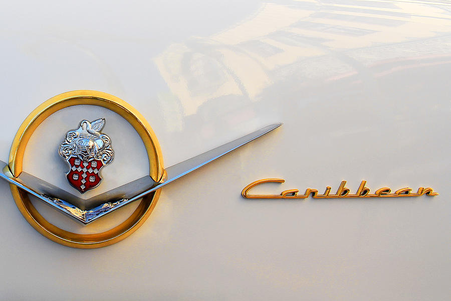 1953 Packard Caribbean Emblem Photograph by Ben and Raisa Gertsberg