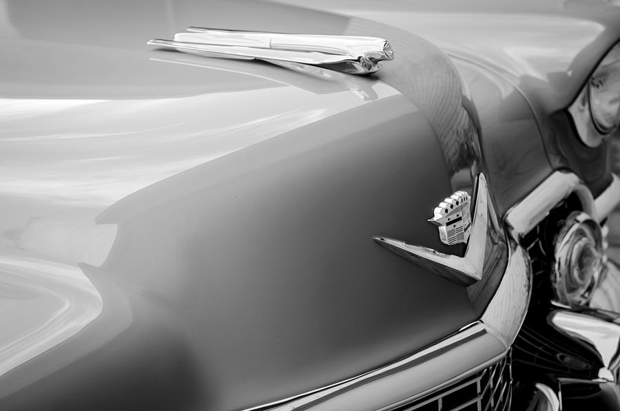 1954 Cadillac Hood Ornament - Emblem Photograph by Jill Reger