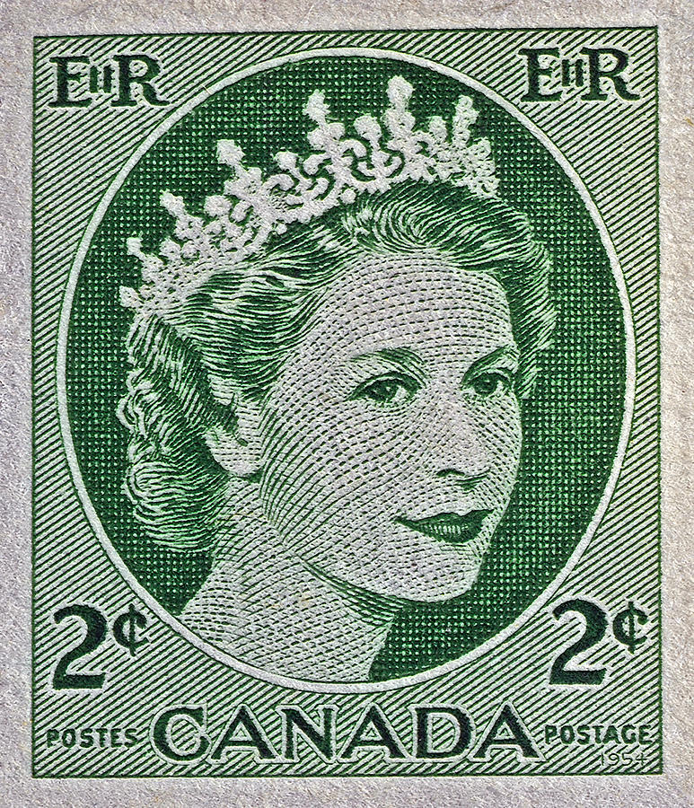 1954 Canada Stamp Photograph by Bill Owen